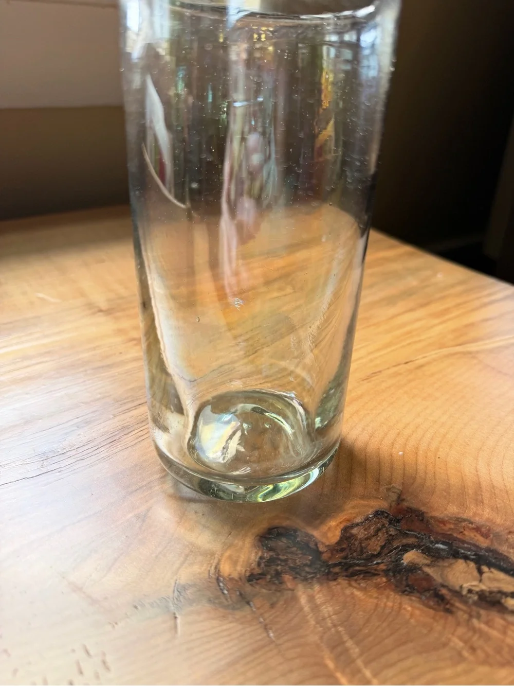 West Elm handheld clear